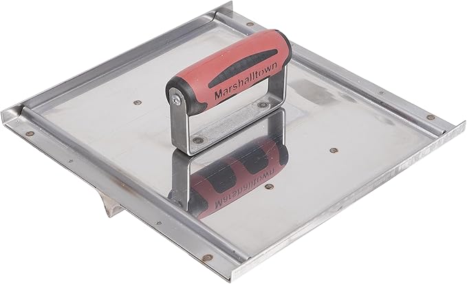 MARSHALLTOWN Chicago Style Stainless Steel Concrete Groover, 10 x 10 Inch Blade, Made in the USA, CG103812D