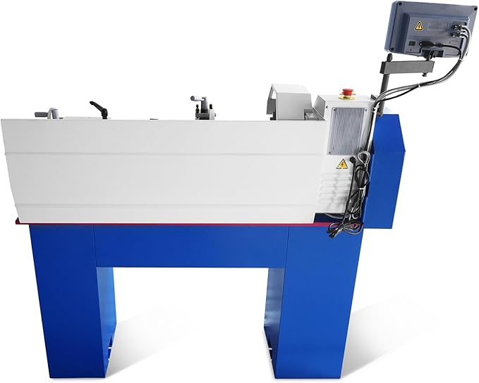 Metal Lathe Machine with DRO 11'' x 30'' High Precision Benchtop 0-2000 RPM Brushless Motor Variable Speed Metal Working Machine 2HP Small Lathe without Stand, Model 1130VD