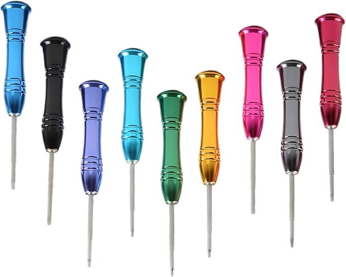 Dental Implant Screw Driver Universal Kit Tool Dentistry Implant Repair Stainless Steal Base Orthodontic Dentistry Tool with 9 Pcs(Slivery)