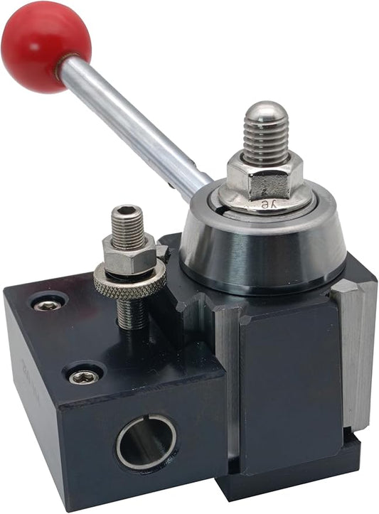 6PCS Wedge Type AXA Quick Change Tool Post With Tool Holders For Lathe Swing Dia 6-12",250-111 (AXA-6PCS)