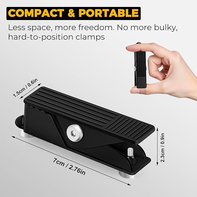 Magnetic Helping Hands Clamp Metal, Adjustable Third Hand Soldering Holder Stand For Small Electronics, Hobby DIY, Craft, Jewelry, PCB Repair Solder Aid Station