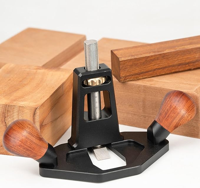 Mini Woodworking Planer, Flat Bottom Edged Plane, Portable DIY Woodcraft Tool, Smoothing Bench Hand Planer, Wood Plane for Surface Smoothing