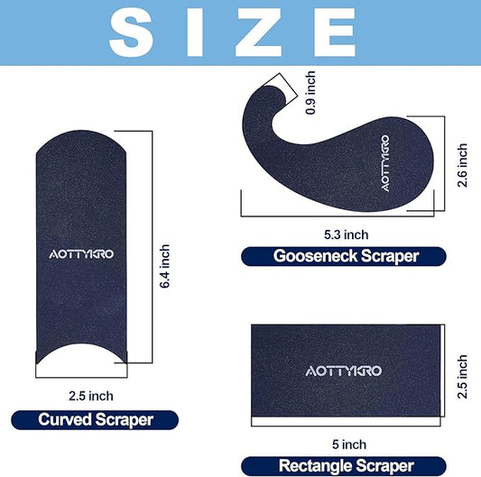 New Cabinet Scraper Cards with 3 shapes,Cabinet Scraper for multi-functional engraving,deburring,polishing,contour sanding,Card Scraper Tool for precision machining and confined spaces