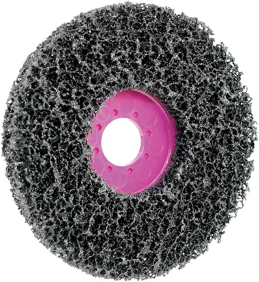 CS Unitec 96700 Magnum Clean Flexible Cleaning Disc, 5" Diameter, 7/8" Arbor, Medium Grit (Pack of 5)