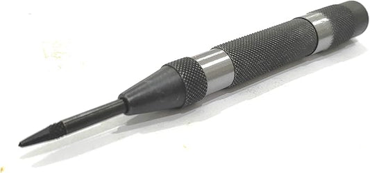 Automatic Center Punch with Replaceable Hardened Steel Tip (Medium Duty)