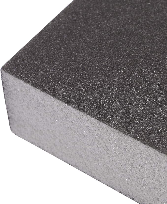 uxcell Sanding Sponge Block, 200 Grit, 99mm x 70mm x 25mm