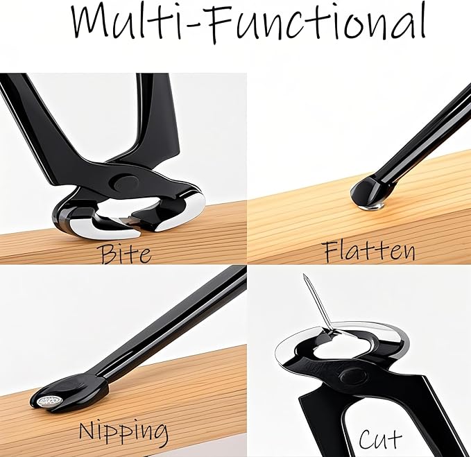 6" Nail Puller Tool,4-in-1,Labor-Saving,High Hardness,Durability and Rusting.