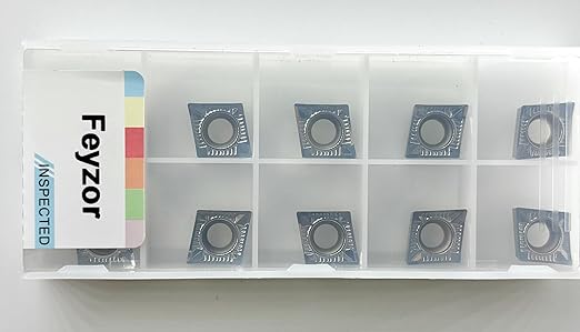 Carbide Inserts for Aluminum Turning CCGT 32.51 CCGT09T304-LH Metal Cutting Tools Carbide Inserts for Aluminum Alloy CNC Lathe Turning Tools 10PCS