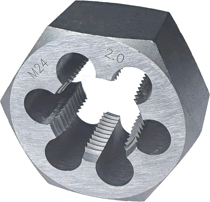 Yamesh M24 x 2 Hex Die Rethreading Die Thread Die Carton Steel For Right Hand