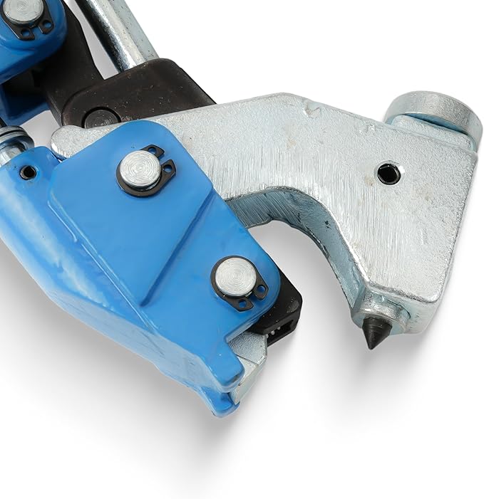 T30069 Center Punch Tool, Hose Clamp Banding Tool 5/8" to 3/8" Adapter for 3/8" Wide Center Punch Clamps, Hand Tool to Be Used With 5/8" Wide Center Punch Style Clamps