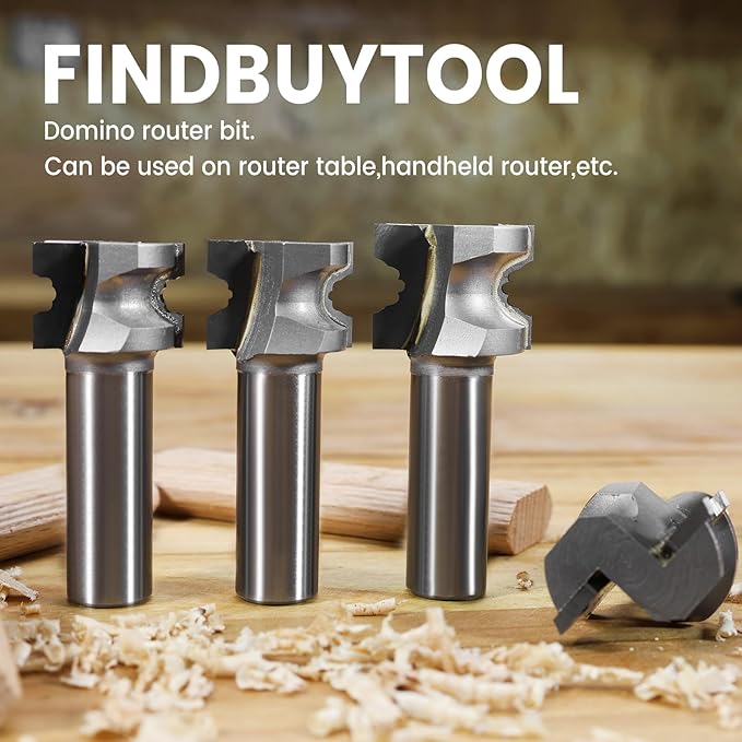 FINDBUYTOOL Domino Router Bit for Festool (D14)