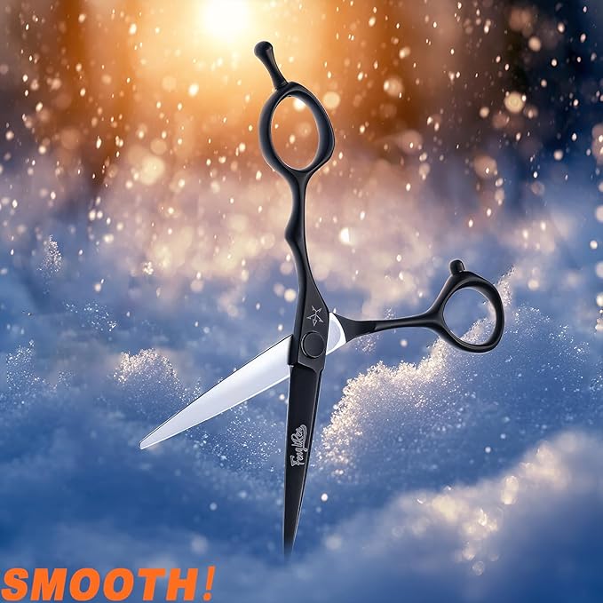 High-end Professional Extremely Very Sharp Barber Hair Cutting Scissors Hairdresser Shears For Hair 5.5 Inch Haircut Scissor Made Of Stainless Steel For Hairdressing Salon and Home Use