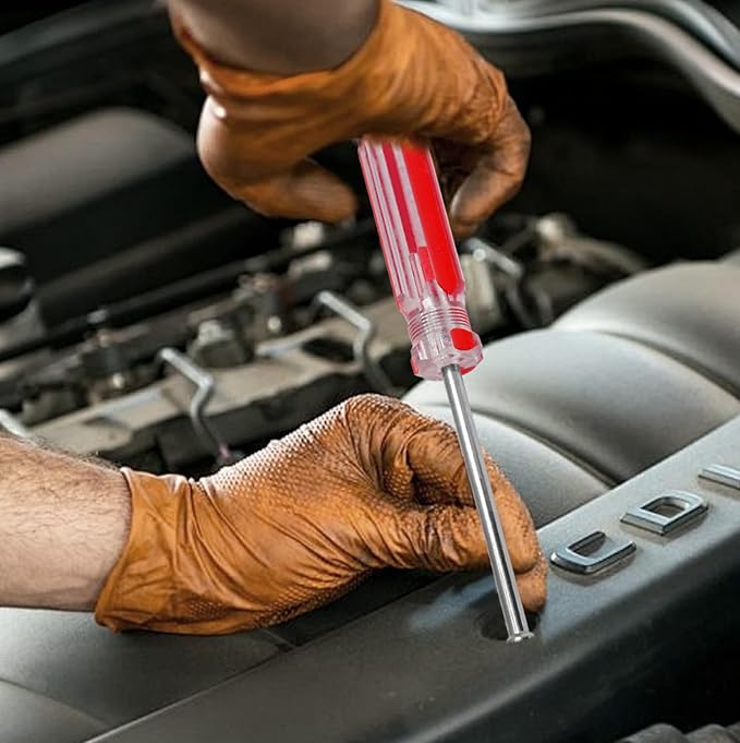 5/16 Inch Hex Nut Driver, Socket Wrench Screwdriver with 3.7-Inch Hollow Shaft, Cushion Grip Handle