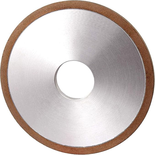 MaxTool Dia 5" 1A1 Diamond Plain Wheel Abrasive Grinding Wheel Thick 1/4" Grit#150 Resin Bond; NDR1A1D5T06X6G15M