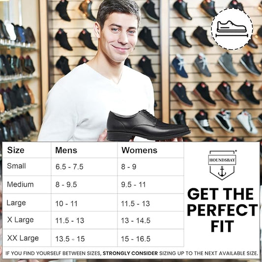 HOUNDSBAY Cedar Shoe Tree - Shoe Trees for Men & Women, Sneakers, Widener & Shaper