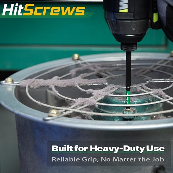 Anti Slip Impact Driver Phillips Bits #3, 2 Inch PH3 Impact-Resistant Screwdriver Bits, Magnetic Tip, S2 Tool Steel, 1/4" Hex Drive, Construction Tools - 10 Pack