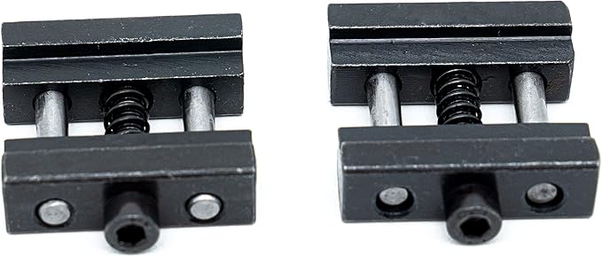2PCS Set Steel Milling Machine Vise Quick Clamp Work Stop
