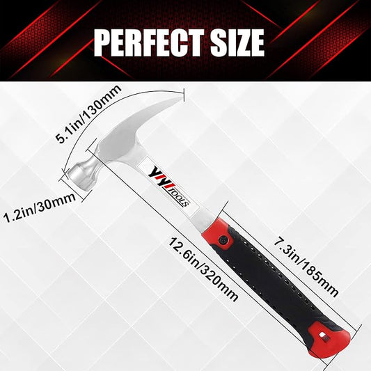 Claw Hammer forged in one piece- 16OZ