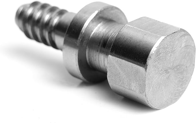 Safe Lock Woodworm Screw for Woodturning Lathe Chuck, Fits Sorby, Record Power, Nova, Harbor Freight Bauer 23222A-B, Vicmarc Chucks.