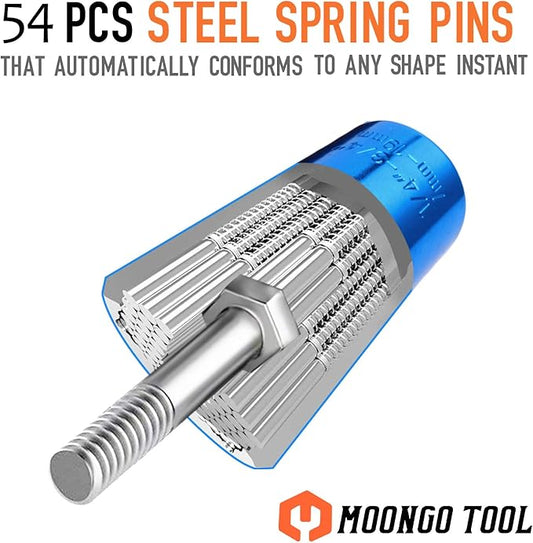 Universal Socket, Gifts for Dad from Daughter Son - Christmas Gifts for Men, Father/Dad, DIY Handyman, Husband, Guys, Boyfriend, Him, Unique Tools for Men (7-19mm) Power Drill Adapter