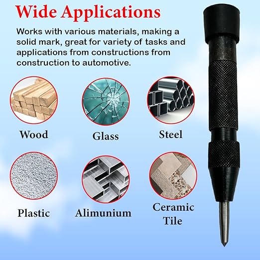 Quality Automatic Center Punch-Adjustable Force (Heavy duty)