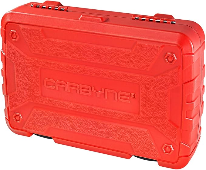 CARBYNE 55-Piece 3/8" Drive 6 Point Socket & Ratchet Set | SAE & Metric. Includes Metric 8mm to 19mm, SAE 5/16" to 3/4". Chrome Vanadium Steel ??From a Family-Run Tool Company Based in the U.S.A.