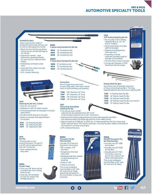 OTC (7168) 30" Jimmy Bar