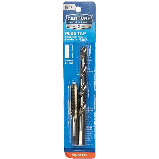 Century Drill & Tool 95411 Tap and Drill, 1/2-13NC