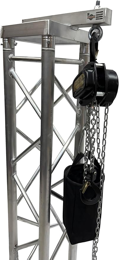 LK-TOP Ground Support Top Section for Box Truss Chain Hoist Fits All Major Name Brands 12"x12"