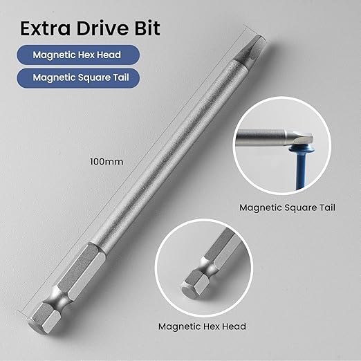 Pocket Hole Screws 1 1/4 Inch, 150Pcs, Anti-Rust Blue Coated Pocket Screws #8 x 1-1/4", Exterior Wood Screws, Coarse Thread, Washer Head Square Drive, Self-Tapping Tip, with Drive Bit