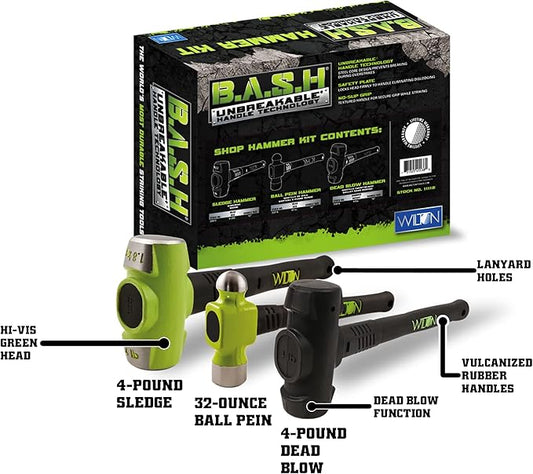Wilton B.A.S.H Shop Hammer Kit (11112)
