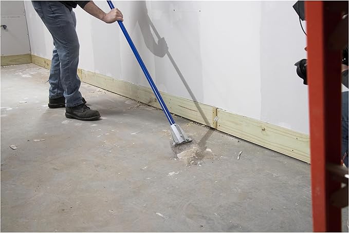 MARSHALLTOWN Floor and Tile Scraper, 54 Inch Handle, 22 Inch Blade, Standard Floor Scraper, Made In The USA, FFS22