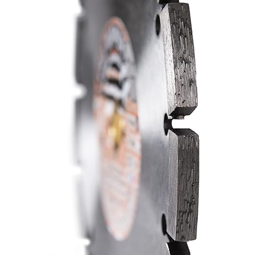 Delta Diamond Ripper Premium 7 Inch Tuck Point Diamond Blade, DM-7/8-5/8" Arbor, 1/4" Width, for Mortar Removal (7" X .250 X DM-7/8-5/8")