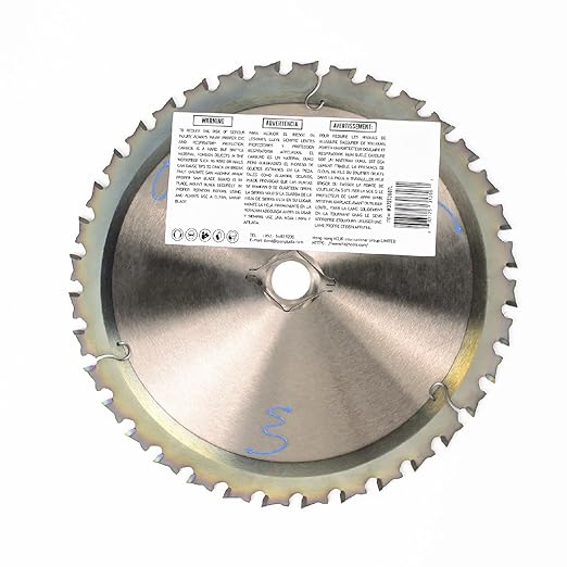 2-Pack 7-1/4" 36 Tooth 5/8" Arbor Demolition Circular Saw Blade Woodworking TA Series, Demolition/Framing, Special Anti-Heat Adhesion Coating on Cutting Head -TA, DEM 7-1/4"36T-TA