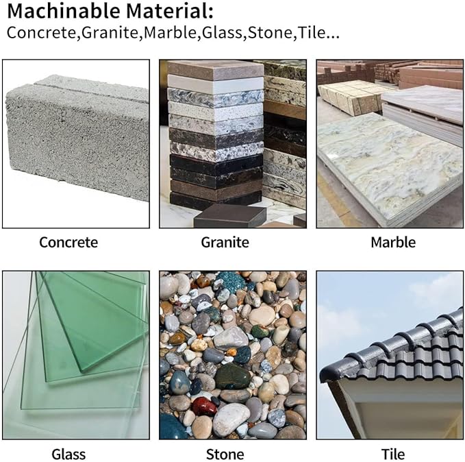 Diamond Hand Pads Foam Backing for Tile Stone Marble Concrete Ceramics Granite Glass Wet Dry (120 Grit)