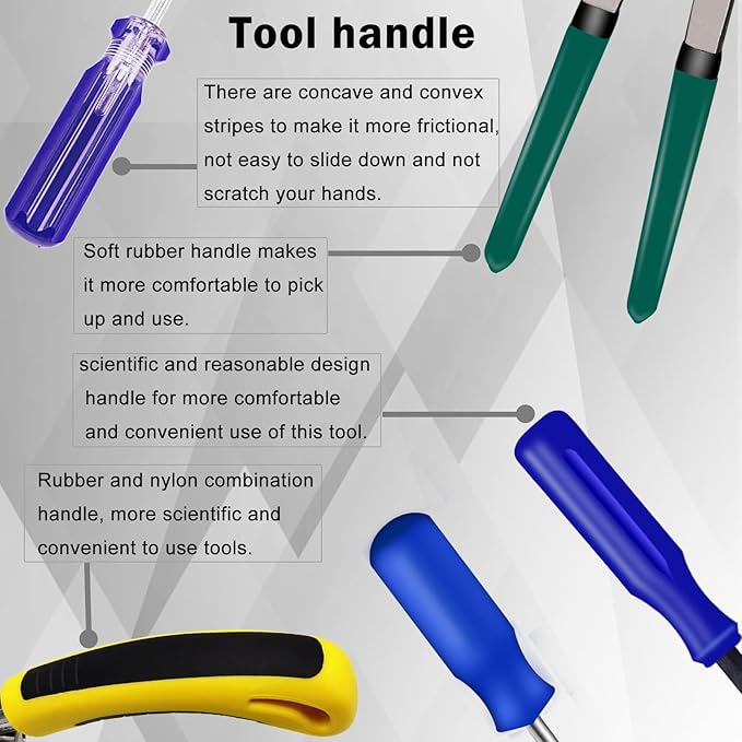 4Pcs Upholstery Staple Remover Tool Set Including 7inch End Cutting Plier,V Tip Tack Puller,U Tip Tack Puller,Staple Remover,Nail Puller Carpet Remover for Furniture Floor Photo Frame