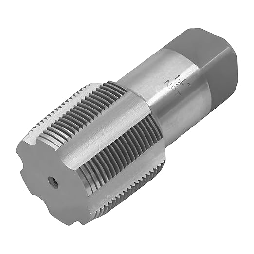 HFS(R)1-1/2" NPT Pipe Tap竊똂arbon Steel Pipe Threading Tools with Storage Case for Industrial/Plumbing/Auto Repair DIY Thread cutting tools