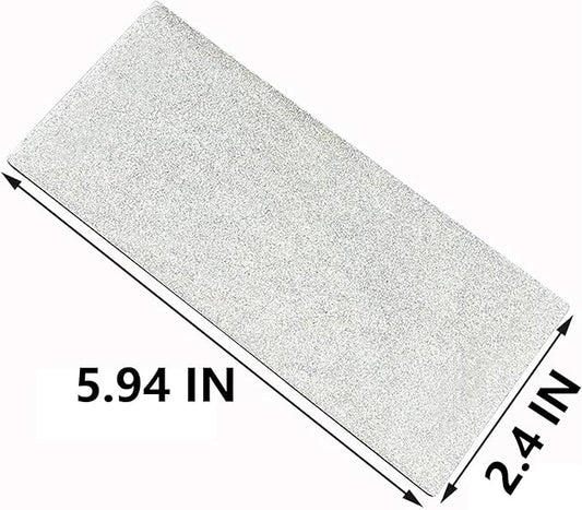 6 Pieces Diamond Sharpening Stone, Diamond Knife Sharpener Plate, Honing Whetstone for Kitchen, Sharpening Dull, Blunt or Tired Edges for Knives and Chisels