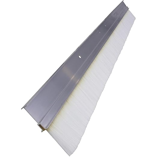MARSHALLTOWN Aluminum Backed Concrete Broom for Finishing, Extra Soft Polypropylene Fibers, 30 Inch, Made in The USA, RED700514