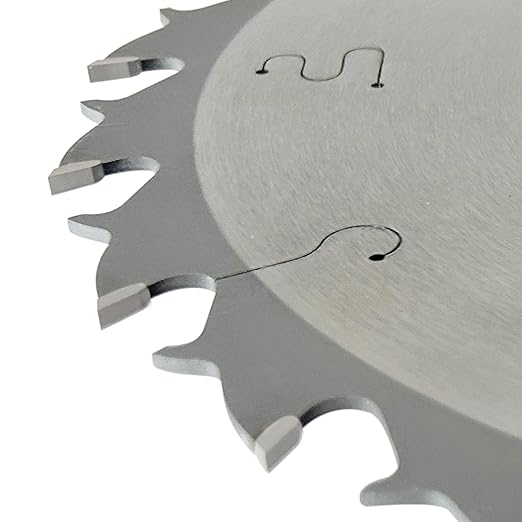 FOXBC 10-Inch Thin Kerf Ripping Table Saw Blade for Wood Cutting, 24-Tooth FTG, 5/8-Inch Arbor