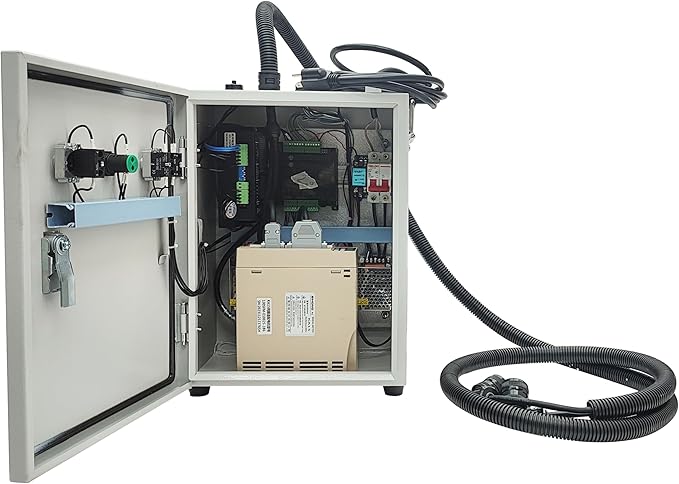 TECHTONGDA 110V 2 in1 Portable Line Boring and Welding Machine with 110V 70T Hydraulic Crawler Pin Pressing Machine, European Connector, Chain Press Machine, for Excavators, Loaders Chain Repairing