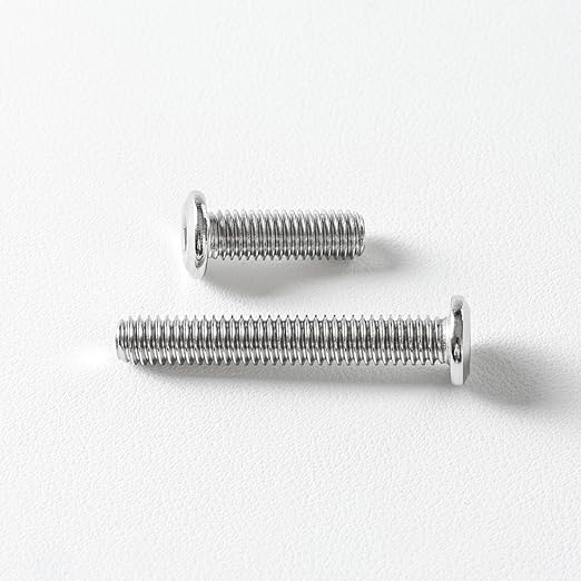 M8 x 60mm (10 Pack) Metric Flat Head Hex Socket Cap Screws Bolts, 304 Stainless Steel 18-8, Hex Drive, Bright Finish, Fully Machine Thread