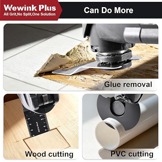 151Pcs Oscillating Tool Detail Sanding Pads Kit, 2 Finger & 2 Triangle Sanding Pads Multitool Sandpaper 60-400 Grit, Multi Tool Sanding Pad with Saw Blades for Wood Metal Plaster-Fit for Dewalt