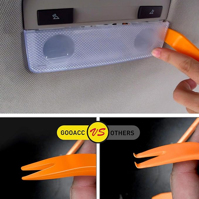 GOOACC Car Clip Panel Audio Video Dashboard Dismantle Kits Installer Removal Tool-4PCS