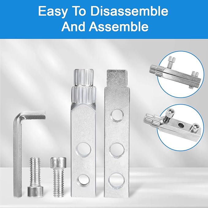 Premium Easy-Out Stripped Screw Extractor Set – High-Quality Carbon Steel Tool Set, Suitable for 1/2" to 1" Damaged Screws, Broken Water Pipes and Bolts, an All-in-One Removal Tool Set