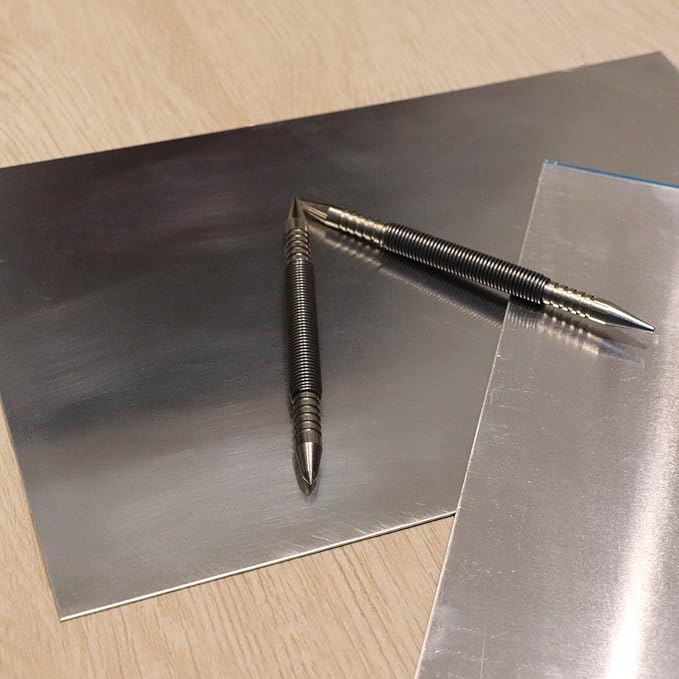 1/16?쿏ual Head Nail Setter and 3/16?쿎enter Punch, 3500 PSI Striking Force Counter Punch Spring Nail Set