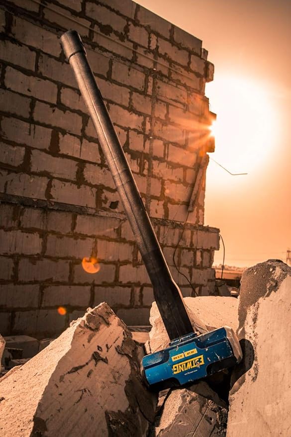 Estwing 14-Pound Hard Face Sledge Hammer for Demolition/Stake Driving, 50-55 HRC, Locked Steel Head, 36-Inch Indestructible Handle with Vulcanized Rubber Overlay, Reinforced Lanyard Hole