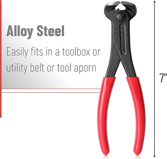 Bates Nail Puller - Cat's Paw Nail Puller & Remover, End Cutting Pliers, Staple Puller, Carpenter's Tool