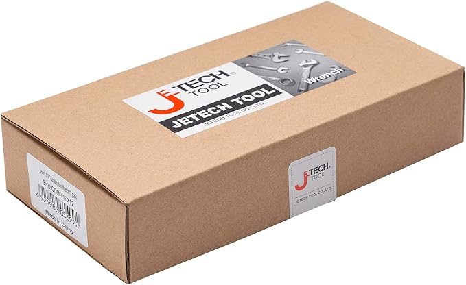 Jetech 9/16 inch Combination Wrench (12 Pack) - Durable SAE Inch Cr-V Steel High Strength Spanner in Sand Blasted Finish
