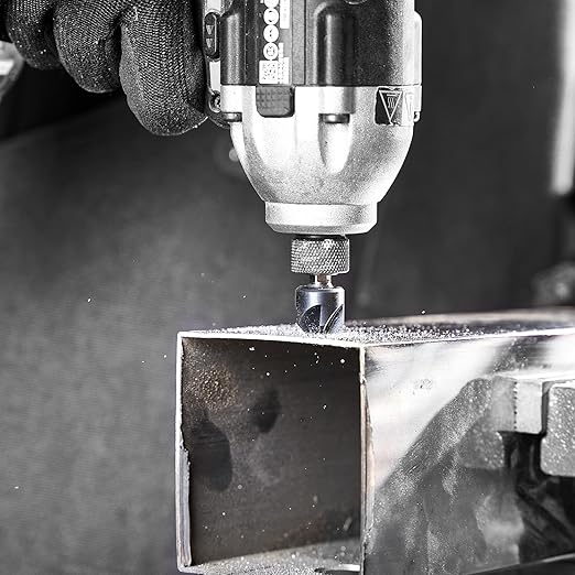 toolant 3/4" Noir-Ti Cobalt Countersink Drill Bit(Pro), Titanium Aluminum Nitride Coated with Quick Change Hex Shank